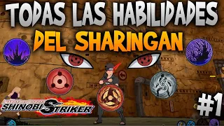 5 MEJORES HABILIDADES DEL MANGEKYOU SHARINGAN | Naruto to boruto shinobi striker |