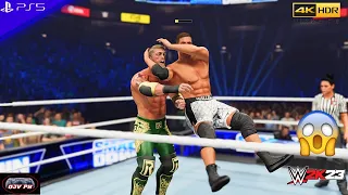 WWE 2K23 (PS5) - EDGE vs GRAYSON WALLER | SMACKDOWN, JULY 07, 2023 [4K 60FPS HDR]