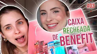 MAKE COMPLETA SÓ COM PRODUTOS DA BENEFIT! CAIXA COMPLETONAA!!! | FERNANDA TUMAS #VLOGMAS