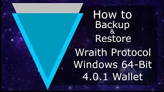 How to Backup and Restore Verge Wallets