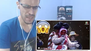 ดาวเรืองดาวโรย - หน้ากากซูโม่ | THE MASK SINGER 2 ||REACTION|| جزائري