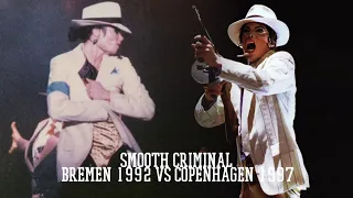 Michael Jackson | Smooth Criminal Comparison Bremen 1992 VS Copenhagen 1997