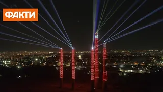 День Дніпра 2021: інсталяція Dnipro Light Flowers та виступ камерних та симфонічних оркестрів