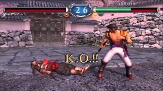 Геймплей игры Soul Calibur II HD Online - Mitsurugi VS Maxi для Xbox 360