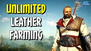 AC Valhalla 1.6.0 - Where to find Unlimited LEATHER FARMING - Still Working.