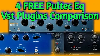 4 FREE PULTEC EQ Vst Plugins Comparison - Ignite Amps Vs Analog Obsession Vs Sonimus Vs Kiive Audio