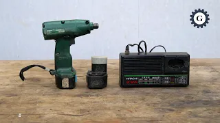 Vintage Impact Driver Restoration | Hitachi WH8DC2