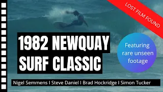 NEWQUAY SURF CLASSIC 1982 | VINTAGE UK SURF FILM | TOP UK SURFERS