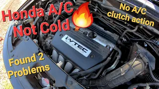 Honda A/C Not Working. Air Conditioning Not Blowing Cold Common Problem