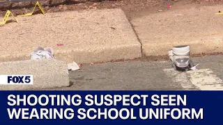 Southeast shooting suspect seen wearing school uniform