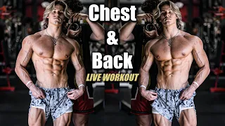 Chest & Back Live Workout | What City Should I Move To?