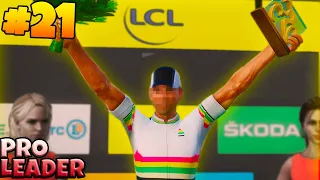 I'M WORLD CHAMPION??? - Pro Leader #21 | Tour De France 2021 PS4 (TDF PS5 Gameplay)