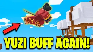 They BUFFED YUZI EVEN MORE (mobile only) - Roblox Bedwars