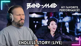 First Time Reacting To BAND-MAID / endless Story (Official Live Video)