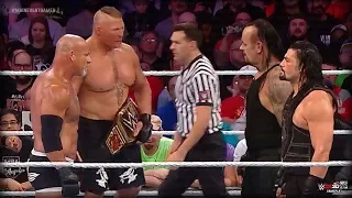 FULL MATCH - Brock Lesnar vs. Roman Reigns vs. Goldberg vs. Undertaker - WWE Crown Jewel