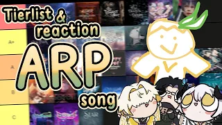 จัด Tierlist & reaction 【ARP Original Song】ติดงอมแงมจนอยากมาเล่าให้ฟังครับ