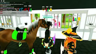 TRADING MY GHOST FRIESIAN I CAUGHT! | Roblox Wild Horse Islands