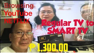 Paano Maging SMART TV Ang Ordinaryong TV