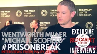 Wentworth Miller interviewed at FOX's Prison Break S5 Paley Center Event & Panel