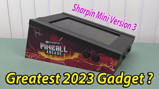 The Coolest Gadget For 2023 ... Sharpin Mini Virtual Pinball V3 🙌