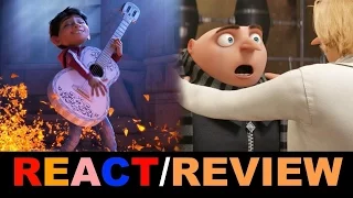 Despicable Me 3/ Coco trailer| REACT/REVIEW