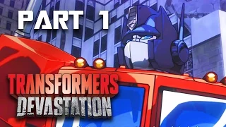 Transformers Devastation Walkthrough Part 1 - Chapter 1 MEGATRON (Transformers PC Gameplay 60fps)