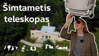 Šimtametis teleskopas idėjų observatorijoje (lietuviški subtitrai)