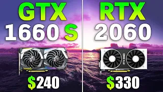 GTX 1660 SUPER vs RTX 2060 Test in 10 Games