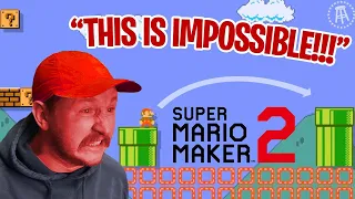 Barstool Sports RAGES Over IMPOSSIBLE Mario Maker Level