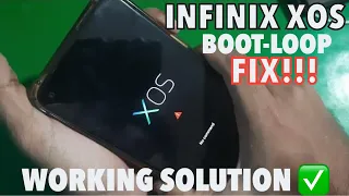 NOT BOOTING?- How To FiX ALL Infinix XOS Boot-Loop Issue infinix bootloop fix