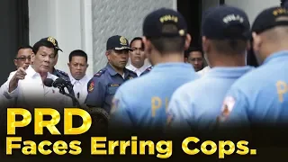 President Rodrigo Roa Duterte • Faces Erring Cops