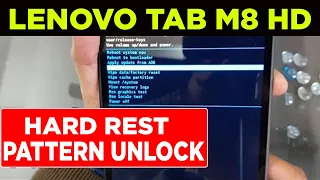 How to Hard Rest Lenovo M8 tablet HD