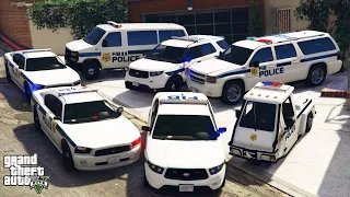 GTA 5 - Stealing Los Santos FIB Security Vehicles With Franklin! | (GTA V Real Life Cars #71)
