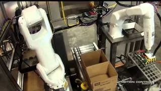 Layered Case Packing with FANUC Food Grade Robots