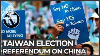 Taiwan election seen as referendum on China influence