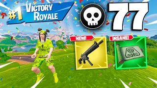 77 Elimination BILLIE EILISH Solo vs Squads WIN Full Gameplay (Fortnite Chapter 5 Season 2)!