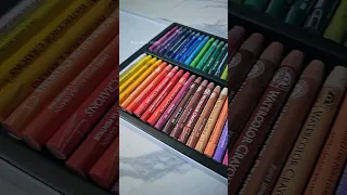 My new watercolor crayons 😍 : tutorial #shorts