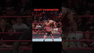 Brock Lesnar Vs Braun Strowman 👿🔥| Brock Lesnar Edit | Brock lesnar Status 💀🔥#shorts