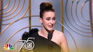 Rachel Brosnahan Wins Best Actress in a TV Series, Comedy at the 2018 Golden Globes