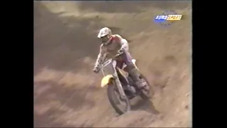 Eurosport highlights Motocross World Championship Poland grand prix  250cc gdynia 1995 race 2