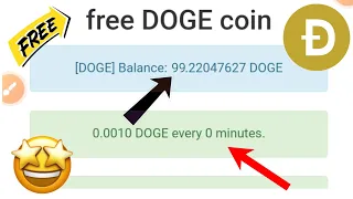 Claim Free Dogecoin Every Second 🤑 | Faucetpay Mining | Crypto Faucet | Faucetpay Earning