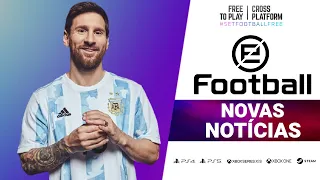 PES 2022 (Efootball) - GAMEPLAY NO PS5 TEM ÓTIMAS NOVIDADES!