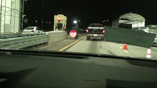 Passing Through Border Patrol Highway Checkpoint After Border Watch