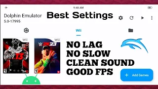 Best Setting For WWE 13 Wii Game  Version 5.0-17995 For Dolphin Emulator On Android Device |Gameplay
