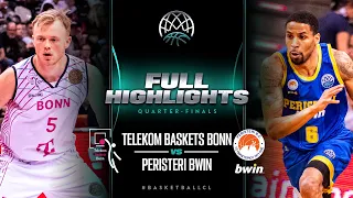 Telekom Baskets Bonn v Peristeri bwin | Quarter-Finals Full Highlights | #BasketballCL 2023-24