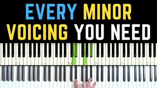 EVERY MINOR Chord Voicing You Need for Jazz Piano