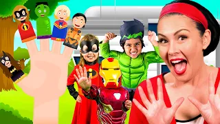 Halloween Superhero Finger Family | Lah-Lah | Nursery Rhymes and Kids Songs