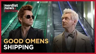 The GOOD OMENS Cast Reacts to Fan ‘Ships (Nerdist News Edition)