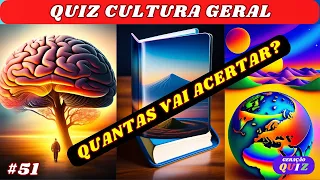 ✅😃😃 TESTE 40 PERGUNTAS E RESPOSTAS - CULTURA GERAL - QUIZ CONHECIMENTOS GERAIS #51