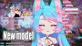 #silvervale #vtuber #2Dmodel  New Live2D model Silvervale and redeems to go with!